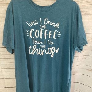 Women’s XL Coffee Shirt